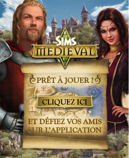 Les Sims Medieval - Application Facebook